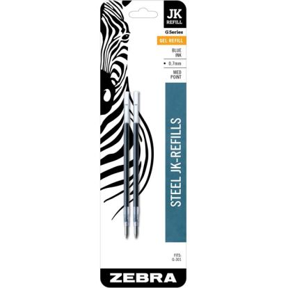 Zebra G-301 JK Gel Stainless Steel Pen Refill1