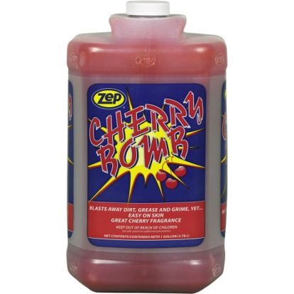 Cherry Bomb Hand Cleaner, Cherry Scent, 1 gal Bottle, 4/Carton1