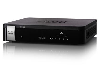 Cisco RV130 wired router Gigabit Ethernet Black1