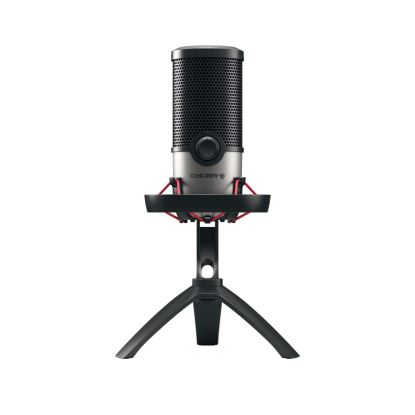 CHERRY UM 6.0 ADVANCED Black, Silver Table microphone1