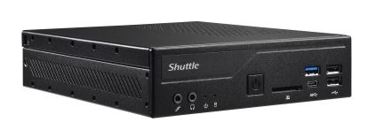 Shuttle XPС slim DH410S 1.35L sized PC Black Intel H410 LGA 1200 (Socket H5)1