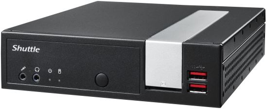 Shuttle XPС slim DL20NV2 PC/workstation barebone 1.35L sized PC Black Intel SoC BGA 1090 N4505 2 GHz1