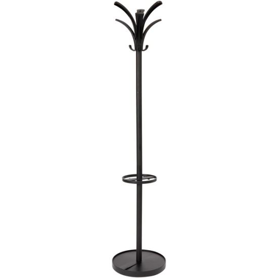 Brio Coat Stand, 13.75w x 13.75d x 66.25h, Black1