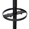 Brio Coat Stand, 13.75w x 13.75d x 66.25h, Black8