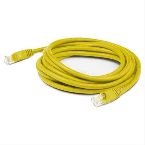 AddOn Networks ADD-7FSLCAT6A-YW networking cable Yellow 83.9" (2.13 m) Cat6a U/UTP (UTP)1