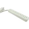 Six-Outlet Power Strip, 15 ft Cord, 1.94 x 10.19 x 1.19, Ivory2