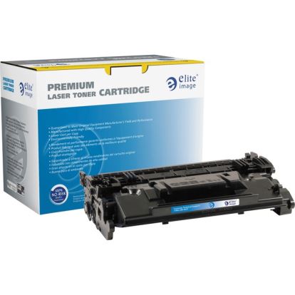 Elite Image Remanufactured Laser Toner Cartridge - Alternative for HP 87A (CF287A) - Black - 1 Each1