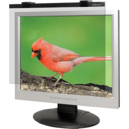 Business Source 19"-20" LCD Monitor Antiglare Filter Black1