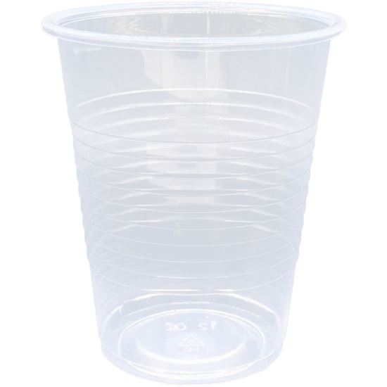 Translucent Plastic Cold Cups, 12 oz, Polypropylene, 50 Cups/Sleeve, 20 Sleeves/Carton1