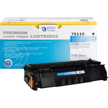 Remanufactured Black Toner, Replacement for 49A (Q5949A), 2,500 Page-Yield1