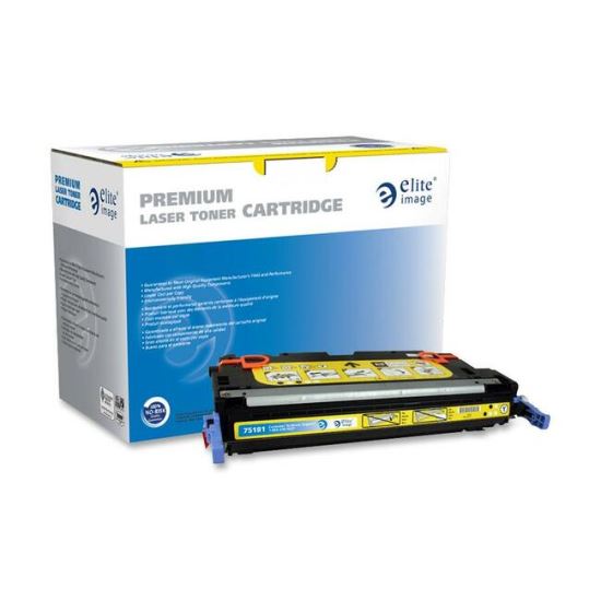 Elite Image Remanufactured Laser Toner Cartridge - Alternative for HP 502A (Q6472A) - Yellow - 1 Each1