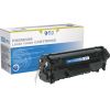 Elite Image Remanufactured MICR Laser Toner Cartridge - Alternative for HP 12A (Q2612A) - Black - 1 Each1