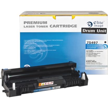 Remanufactured Black Drum Unit, Replacement for DR620, 25,000 Page-Yield1