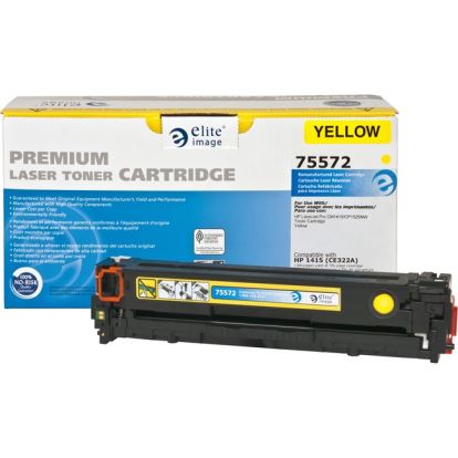 Remanufactured Yellow Toner, Replacement for 128A (CE322A), 1,300 Page-Yield1