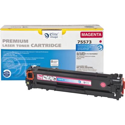 Remanufactured Magenta Toner, Replacement for 128A (CE323A), 1,300 Page-Yield1