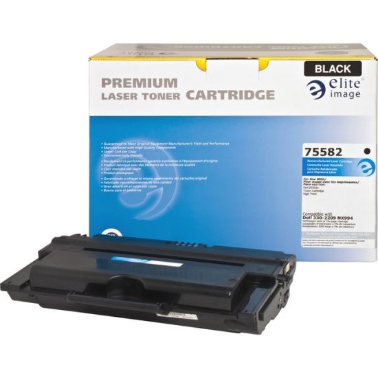 Remanufactured Black High-Yield Toner, Replacement for 330-2209, 6,000 Page-Yield1