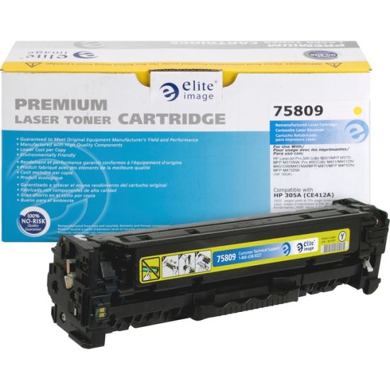 Remanufactured Yellow Toner, Replacement for 305A (CE412A), 2,600 Page-Yield1