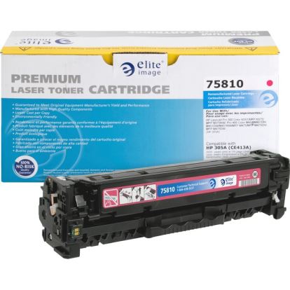 Remanufactured Magenta Toner, Replacement for 305A (CE413A), 2,600 Page-Yield1