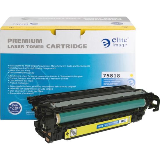 Elite Image Remanufactured Laser Toner Cartridge - Alternative for HP 507A (CE402A) - Yellow - 1 Each1