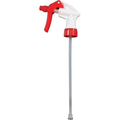 Trigger Sprayer 250, 9.25" Tube Fits 32 oz Bottles, Red/White, 24/Carton1