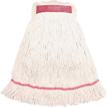 Pro Loop Web/Tailband Wet Mop Head, Cotton, 24oz, White1