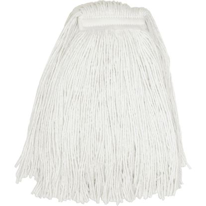 Cut-End Wet Mop Head, Rayon, No. 20, White1