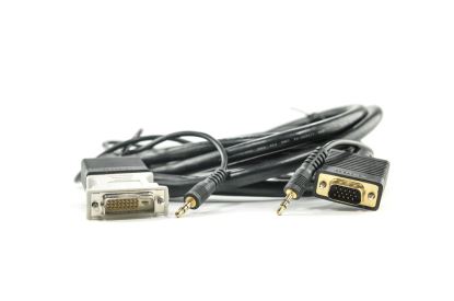 Cisco CAB-DVI-VGA-8M video cable adapter 236.2" (6 m) VGA (D-Sub) Black1