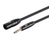 Monoprice 18813 audio cable 35.8" (0.91 m) XLR 6.35mm TRS Black1