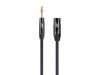 Monoprice 18813 audio cable 35.8" (0.91 m) XLR 6.35mm TRS Black2