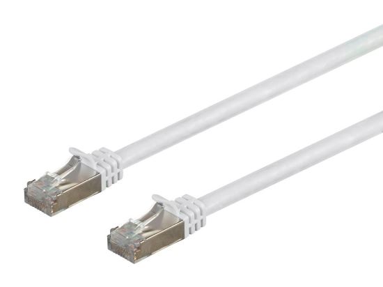 Monoprice 31371 networking cable White 600" (15.2 m) Cat7 S/FTP (S-STP)1