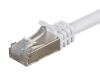 Monoprice 31371 networking cable White 600" (15.2 m) Cat7 S/FTP (S-STP)3