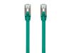 Monoprice 31373 networking cable Green 600" (15.2 m) Cat7 S/FTP (S-STP)2