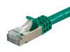 Monoprice 31373 networking cable Green 600" (15.2 m) Cat7 S/FTP (S-STP)3