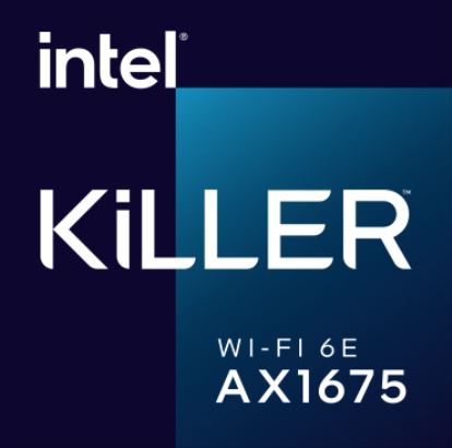 Intel Killer Wi-Fi 6E AX1675 Internal WLAN 2400 Mbit/s1