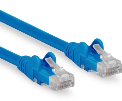 Rocstor Y10C626-BL networking cable Blue 600" (15.2 m) Cat6a U/UTP (UTP)1