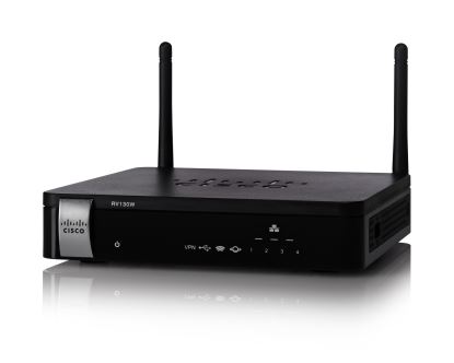 Cisco RV130W wireless router Gigabit Ethernet Single-band (2.4 GHz) 4G Black1
