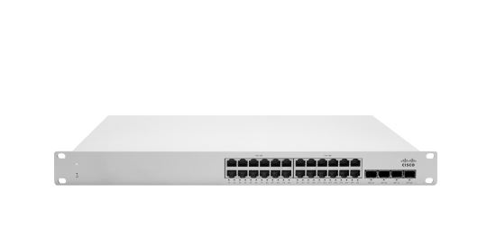 Cisco Meraki MS250-24P Managed L3 Gigabit Ethernet (10/100/1000) Power over Ethernet (PoE) 1U Gray1