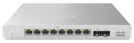 Cisco Meraki MS120-8LP Managed L2 Gigabit Ethernet (10/100/1000) Power over Ethernet (PoE) Gray1