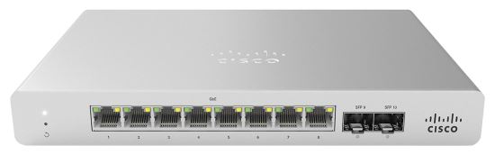 Cisco Meraki MS120-8FP Managed L2 Gigabit Ethernet (10/100/1000) Power over Ethernet (PoE) Gray1