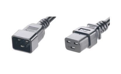 Panduit NPCB13X power cable Black 47.2" (1.2 m) C20 coupler C19 coupler1