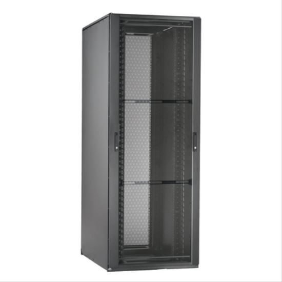 Panduit N8829B rack cabinet 48U Freestanding rack Black1