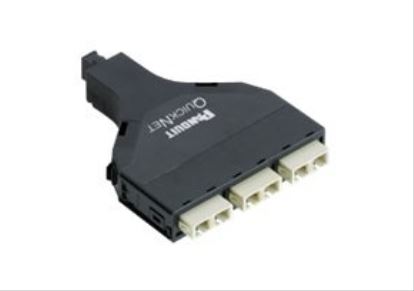 Panduit FQ6-6-3 fiber optic adapter MTP Black1