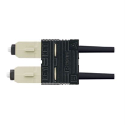 Panduit SC OptiCam® 50/125μm Multimode Duplex Fiber Optic Connector Black wire connector1