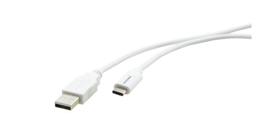 Kramer Electronics C-USB/CA-6 USB cable 70.9" (1.8 m) USB 2.0 USB C USB A White1