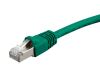 Monoprice 24331 networking cable Green 23.6" (0.6 m) Cat6a S/UTP (STP)1