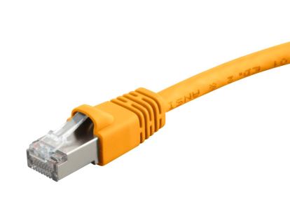 Monoprice 24325 networking cable Orange 12.2" (0.31 m) Cat6a S/UTP (STP)1