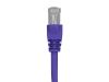 Monoprice 24359 networking cable Purple 82.7" (2.1 m) Cat6a S/UTP (STP)2