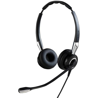 Jabra Biz 2400 II QD Duo UNC Headset Wired Head-band Office/Call center Black, Silver1