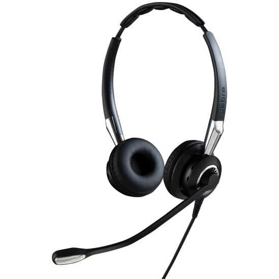 Jabra Biz 2400 II QD Duo NC Headset Wired Head-band Office/Call center Black, Silver1