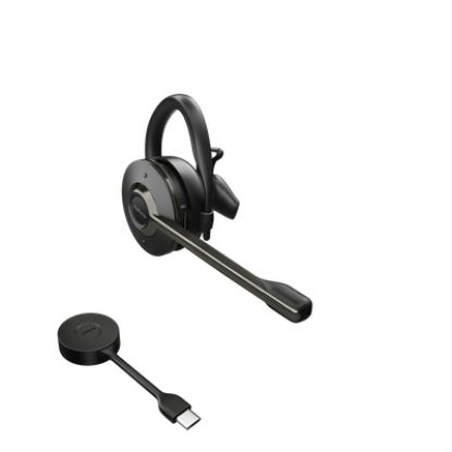 Jabra Engage 55 Headset Wireless Ear-hook, Head-band, Neck-band Office/Call center Micro-USB Black3